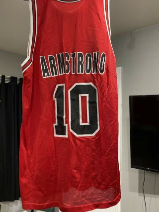 RARE NBA Jersey BJ Armstrong Chicago Bulls Champion 48 2