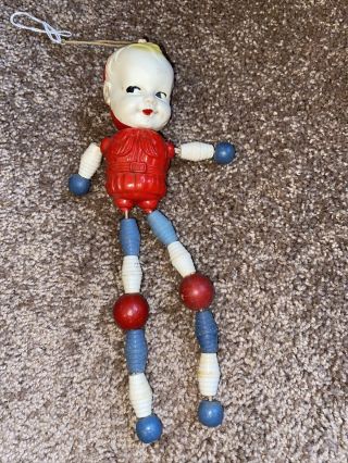 Antique Baby Rattle Toy Celluloid