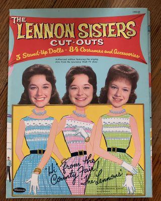 Vintage 1963 Lennon Sisters Paper Dolls