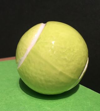 RARE NORA FLEMING Tennis Ball - Game,  Set,  Match Mini RETIRED Version w/seam 2