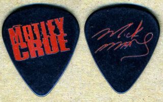 Motley Crue Mick Mars 1994 " Anywhere There’s Electricity " Tour Mega Rare Pick