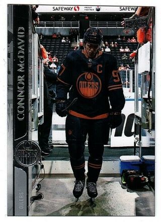 2020 - 21 Upper Deck Clear Cut 73 Connor Mcdavid Oilers Rare (ref 105556)