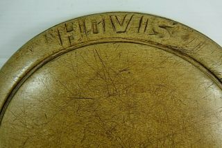 Very Old Hovis Carved Bread Board - Very Rare Wonderful Colour & Patina L@@k S