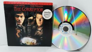 Ultra Rare Laserdisc The Corruptor (r,  1999 Chow Yun - Fat / Mark Wahlberg) Ld