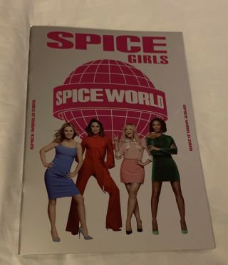 Spice Girls Official Uk World Tour 2019 Show Tour Book Program Rare