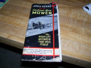 Antique 1937 John Deere No.  4 Horse Mower