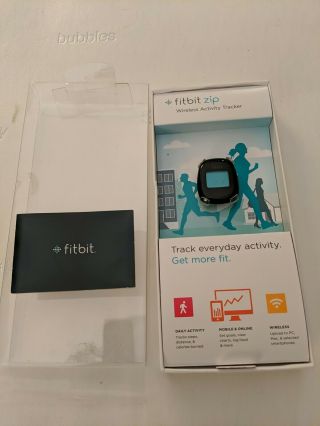 Rare Fitbit Zip Wireless Activity Tracker Black Fb301c Black
