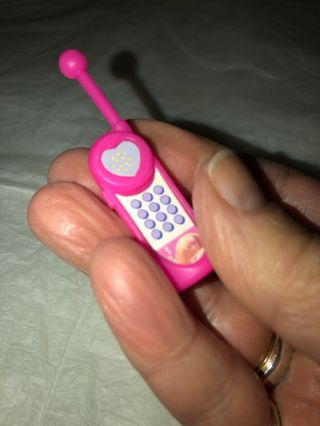 Barbie Size Cell Phone Hot Pink