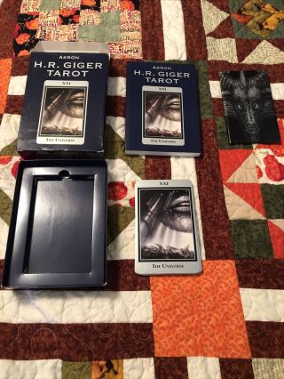 (extremely Rare) Akron H.  R.  Giger Tarot