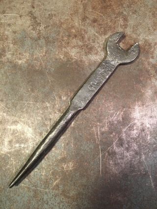 Antique Spud Wrench For Iron Smaller Size Iron Worker Tool