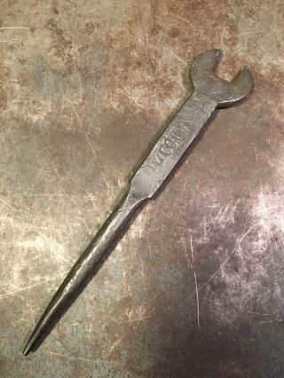 Antique Spud Wrench For Iron Smaller Size Iron Worker Tool 2