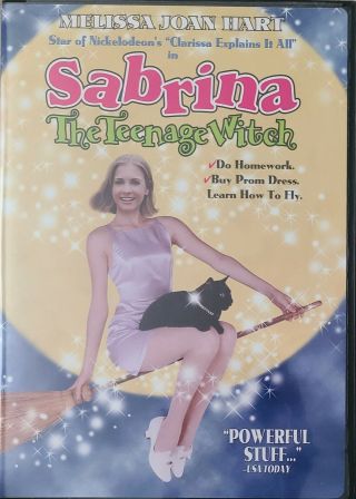 Sabrina The Teenage Witch (dvd) With Insert,  Melissa Joan Hart,  Oop Rare