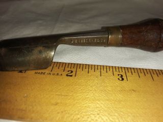 Vintage/Antique C.  S Osborne.  Leather Tool,  6 inch long 2