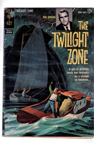 Twilight Zone 1 Gold Key 1962 Rare Comic Rod Serling Silver Age -