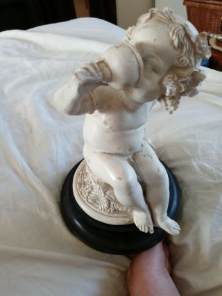 Antique Carved Marble Statue