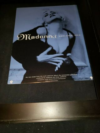 Madonna Rescue Me Rare Promo Ad
