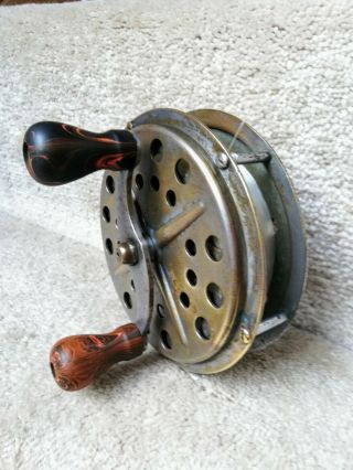 Pflueger Pakron No.  3178 Made In Usa Deep Sea Ocean Fishing Reel With Line