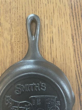 rare cast iron skillet Smith’s Dairy Orville,  OH No.  3 Advertising Skillet 1999 2