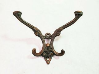 Victorian Hall Tree Double Coat And Hat Hook