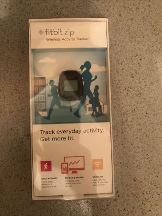 Rare Fitbit Zip Wireless Activity Tracker Black Fb301c Black