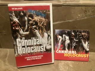 Cannibal Holocaust Pal Vhs Cd Soundtrack Epics Italian Horror Gore Dutch Rare