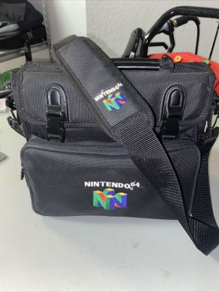 Nintendo 64 Official N64 Game/console Carrying Case Bag Rare