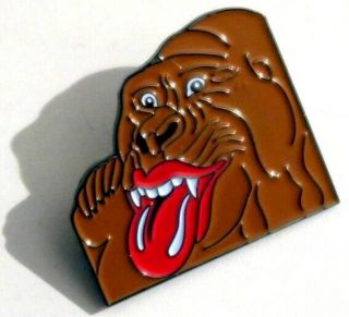 Rolling Stones Rare Official French Promo Pin 