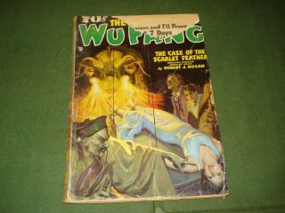 The Mysterious Wu Fang Pulp 2,  October 1935,  Very Rare,  Bondage Cover