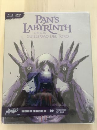 Pan’s Labyrinth Steelbook Blu - Ray Mondo Exclusive 004 Rare Like