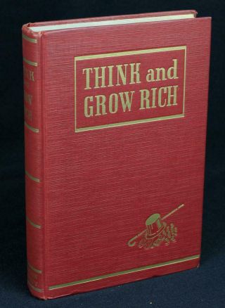 Napoleon Hill Think And Grow Rich 1947 Rare How Success Wealth Riches Carnegie