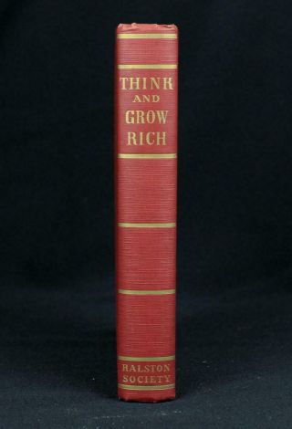 Napoleon Hill THINK AND GROW RICH 1947 RARE how success wealth riches Carnegie 2