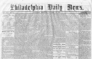 Abraham Lincoln For President Rare Civil War Newspaper War In Missouri History