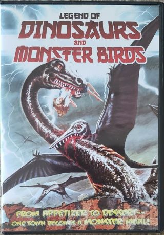 The Legend Of Dinosaurs And Monster Birds (dvd,  2007) Rare Oop Toei Kaiju