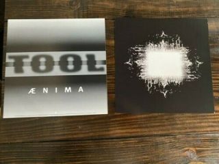 2 Tool " Aenima " Promo Poster Flats 12 " X 12 " Rare 1996 Volcano 2 - Sided