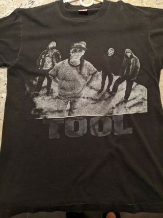 Rare Vintage Tool Metal Rock Band Shirt Size Large 1993