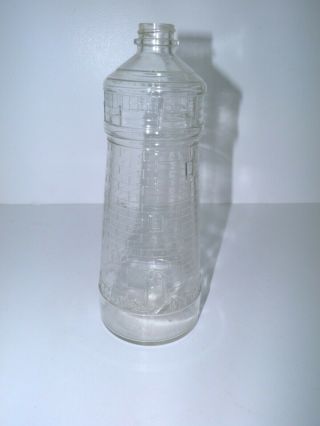 Rare White House Lighthouse Vinegar Bottle