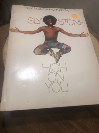 Sly Stone High On You Music Book 1975 Rare Book Chapell Music
