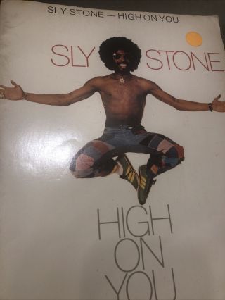 SLY STONE HIGH ON YOU MUSIC BOOK 1975 RARE BOOK CHAPELL MUSIC 3