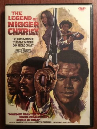 The Legend Of Nigger Charley (dvd,  1972) Fred Williamson Blaxploitation Rare