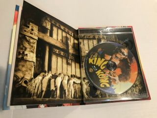 Rare King Kong 1933 Blu Ray DVD Disc Like Kaiju Harryhausen Fay Wray 3