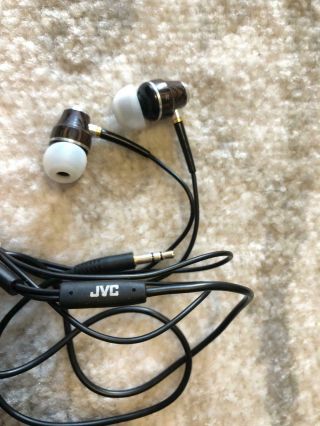 Jvc Ha - Fx700 Wood Open Back Iem Headphones,  Rare