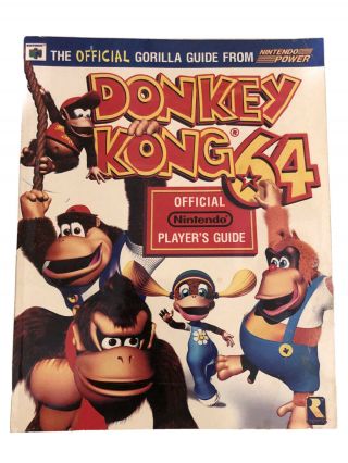 Nintendo Power Donkey Kong 64 Official Nintendo Player 