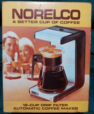 Rare Vintage Norelco Hd5135 12 Cup Coffee Maker - -