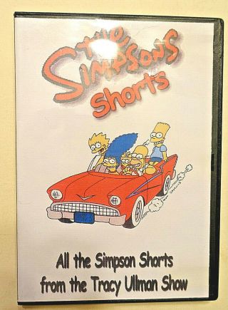 Rare The Simpsons Shorts From The Tracey Ullman Show Dvd