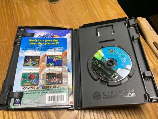 Mario Sunshine Nintendo GameCube Oop Complete Cib Rare Bros Smash 3