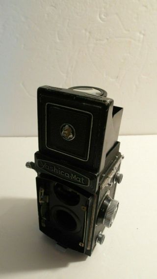 Rare Vintage Yashica Mat 120 220 Tlr Twin Lens Reflex Camera Body Parts