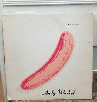 The Velvet Underground & Nico - S/t Lp 1968 Art Garage Rock Andy Warhol Rare