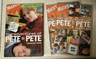 The Adventures Of Pete And Pete - Season Two 2 Dvd,  2005,  2 - Disc Set Rare Oop