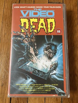 The Video Dead Vhs Horror Rare Zombies Uk United Kingdom