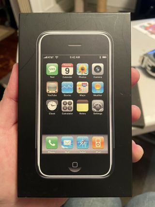 2007 Apple Iphone 2g 1st Generation Gen Repair Box Only Oem Rare